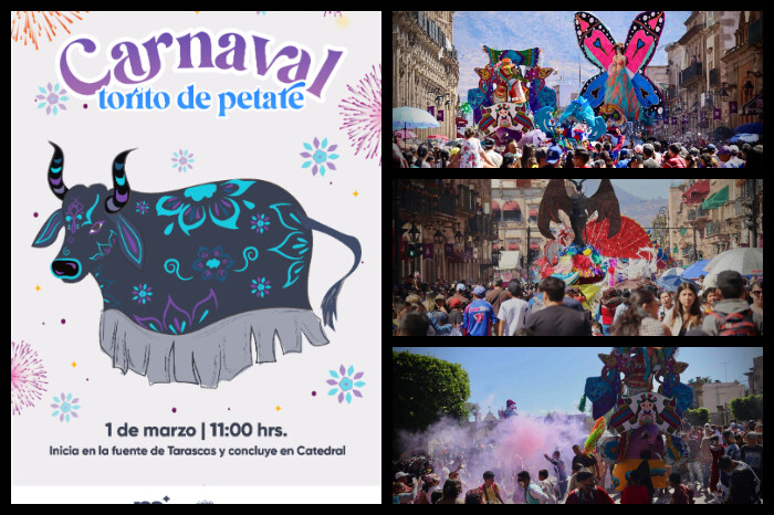 Ya hay fecha para el Carnaval del Torito de Petate 2025; invitan a los colonos artesanos a registrarse