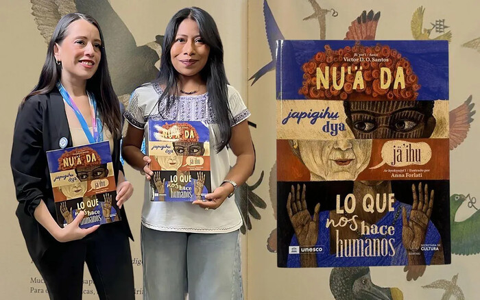 Yalitza Aparicio y UNESCO presentan libro: ‘Lo que nos hace humanos’ en la FIL de Guadalajara