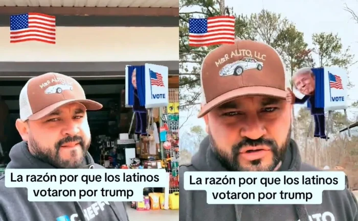 «Yo hubiera votado por Trump» latino sin papeles se viraliza y crea debate