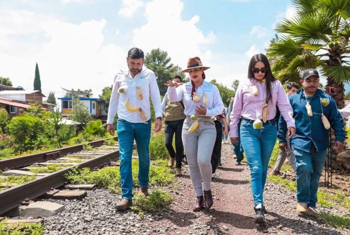 Zacapu avanza con obras históricas, Mónica Valdez inaugura Planta de Tratamiento de Aguas Residuales en Buena Vista