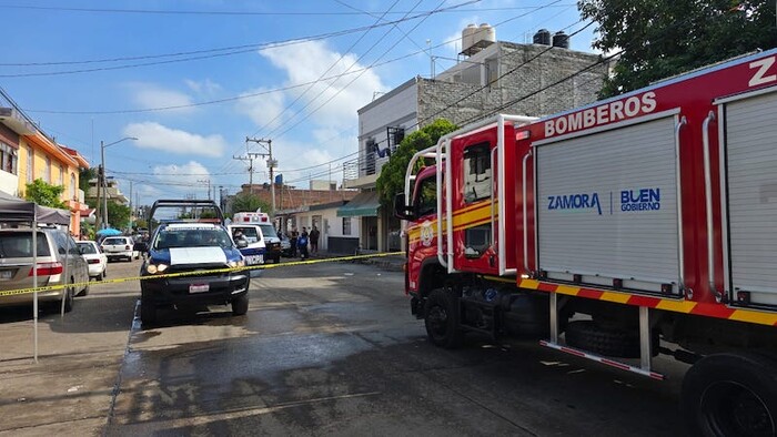 Zamora: Explosión e incendio en departamento de la Valencia Segunda Sección