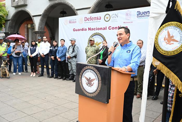 Zamora recibe el programa de proximidad social “Plan Guardia Nacional Contigo”